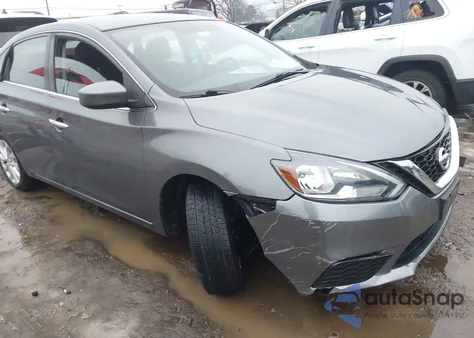 2018 Nissan Sentra Sv z USA, uszkodzony, nr VIN 3N1AB7AP0JL633155